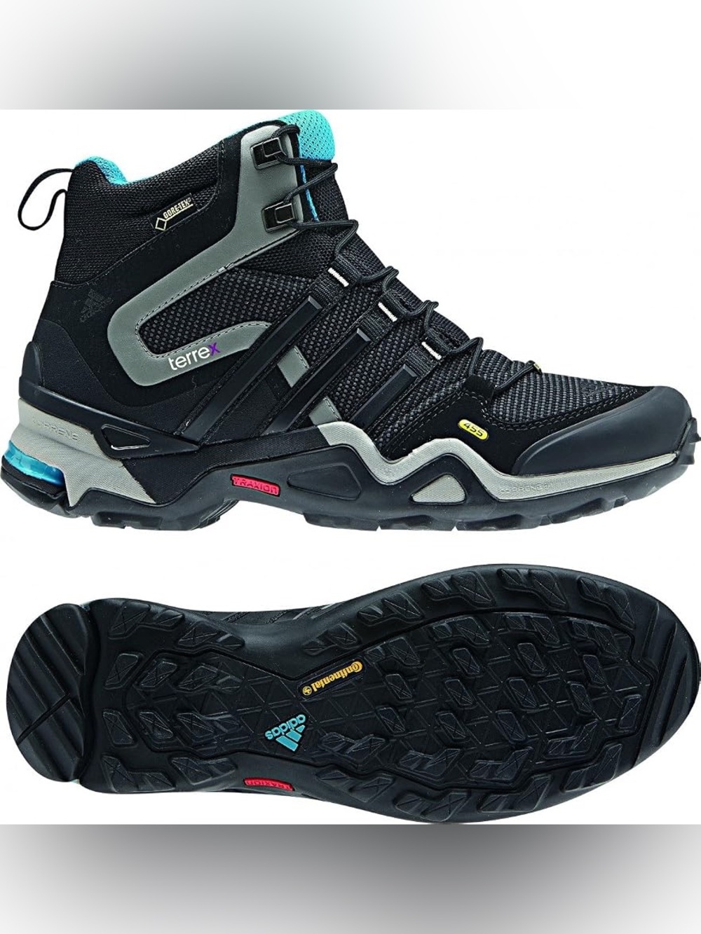 NWT Adidas Terrex GTX Fast High Trail Hiking Boots, W5.5